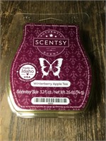 D4) SCENTSY warmer bars Winterberry Apple Tea