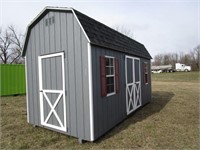 Rooster's Amish Shed 8X16 Storage Shed,