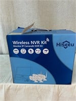 Wireless NVR Kit Security System LCD Display