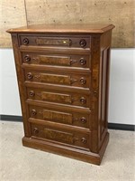 Victorian 6-drawer Tall Chest of Drawers