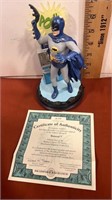 Batman figure with COA