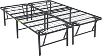 Amazon Basics Bed Frame  Steel  King  18in