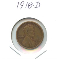 1918-D Lincoln Wheat Cent