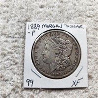 1889P Morgan Dollar XF