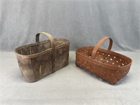 Pair of Vintage Apple Baskets