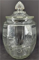 Antique Belches Country Store Candy Jar Has Clam
