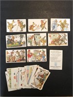 FAIRY TALES - 71 x German KOLLN Trade Cards 1966