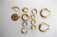 10k & 14k Gold Earrings & Pendant Collection