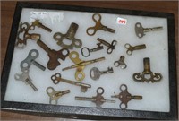 Collection of Toy, Clock, And Skelton Keys