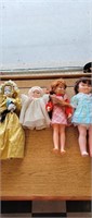 Lot of nice larger dolls Ideal Co Jouet and more