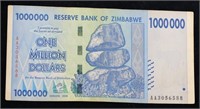 2007-2008 Zimbabwe 3rd Dollar (ZWR) 1 Million Doll