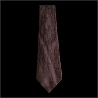 Brown Christian Dior Vintage Tie