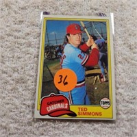 1981 Topps Ted Simmons