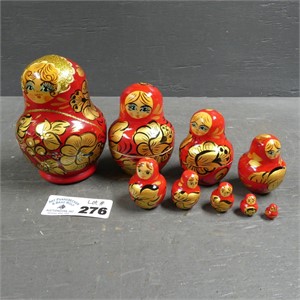 Hand Painted Russian Nesting Dolls