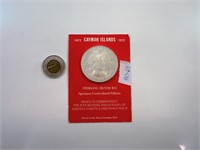 Pièce rare mint 25 $ 1972 .925 silver 51.35 gr