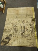 Large Vintage Tapestry