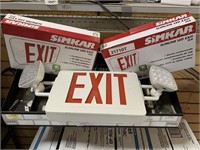 EXIT SIGNS (3)