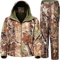 Men's Camouflage Hide Hunting Clothes, Small
