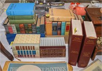 (2) Boxes of Vintage Books and Vol. 1 & 2 New