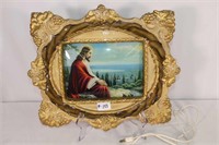 Lighted Picture Of Christ