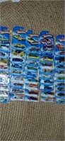 Lot with variety of new hot wheels