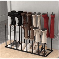 17 x 3.9 x 3.9  Werseon Boot Rack  8-Pair Organize