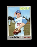 1970 Topps #622 Don Sutton VG to VG-EX+