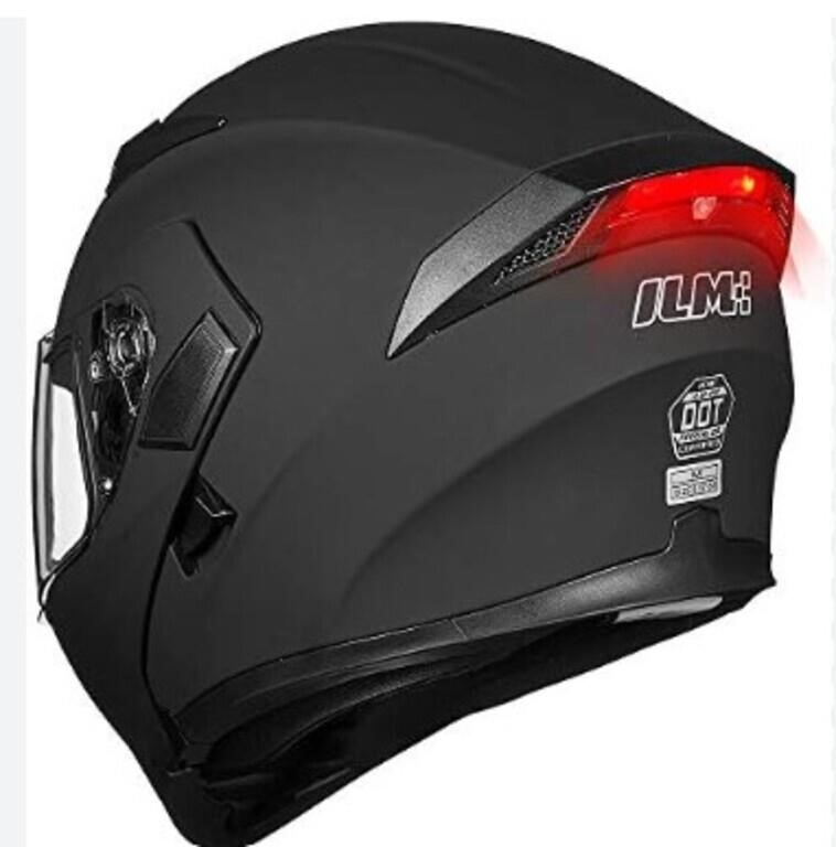 Motorcycle Dual Visor Flip Up Modular Full Face