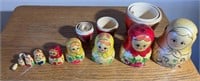 VTG nesting doll. Complete excellent condition