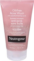 Neutrogena Oil-Free Acne Wash Scrub, Pink Grapefru