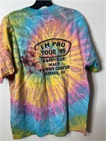 Vintage Randy Travis Tie Dye Concert Shirt