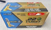 (500) Rnds. 22LR, Águila Target