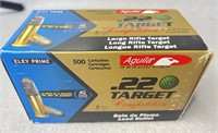 (500) Rnds. 22LR, Águila Target