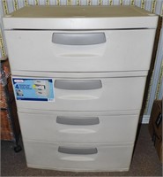 Sterilite 4 Drawer Unit