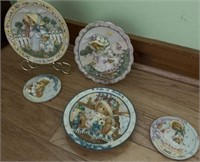 Cherished Teddy plates