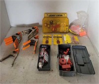 (9) Clamps, Lockout Kit, Lockout Station, Tags