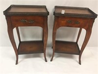 Pair of French Tables w/ Drawer 2 X MONEY