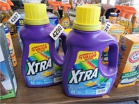 (2) XTRA LAUNDRY DETERGENT