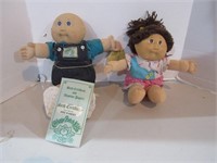 Two Cabbage Patch Dolls