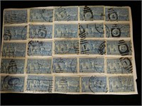 1937 E17 U.S. Motorcycle Special Delivery Stamps
