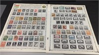 Older World Stamps: Hungary, (2) pages, mostly