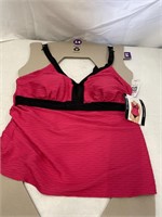 CHRISTINA WOMENS SWIMSUIT TOP SIZE 14 (TOP ONLY)