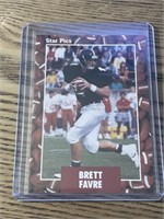 Brett Favre Rookie Card - 1991 Star Pics #65