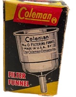 Original Box Coleman Filter Funnel