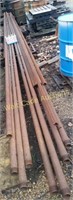 Pipe-old oil field pipe approx. 30'each pc.
