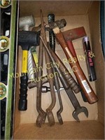 Box Lot tools include equipment wrenches and