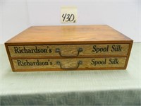 Richardson's 2-Drawer Wood Spool Cabinet