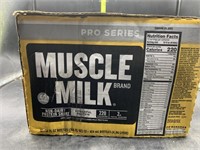 12 14oz bottles muscle milk protein shake- go