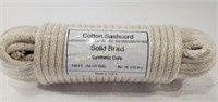 New 100' Solid Braid Synthetic Core Rope