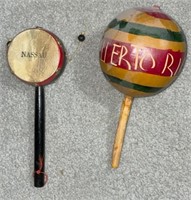 (2) Musical Souvenirs: Nassau Hand Drum, Puerto